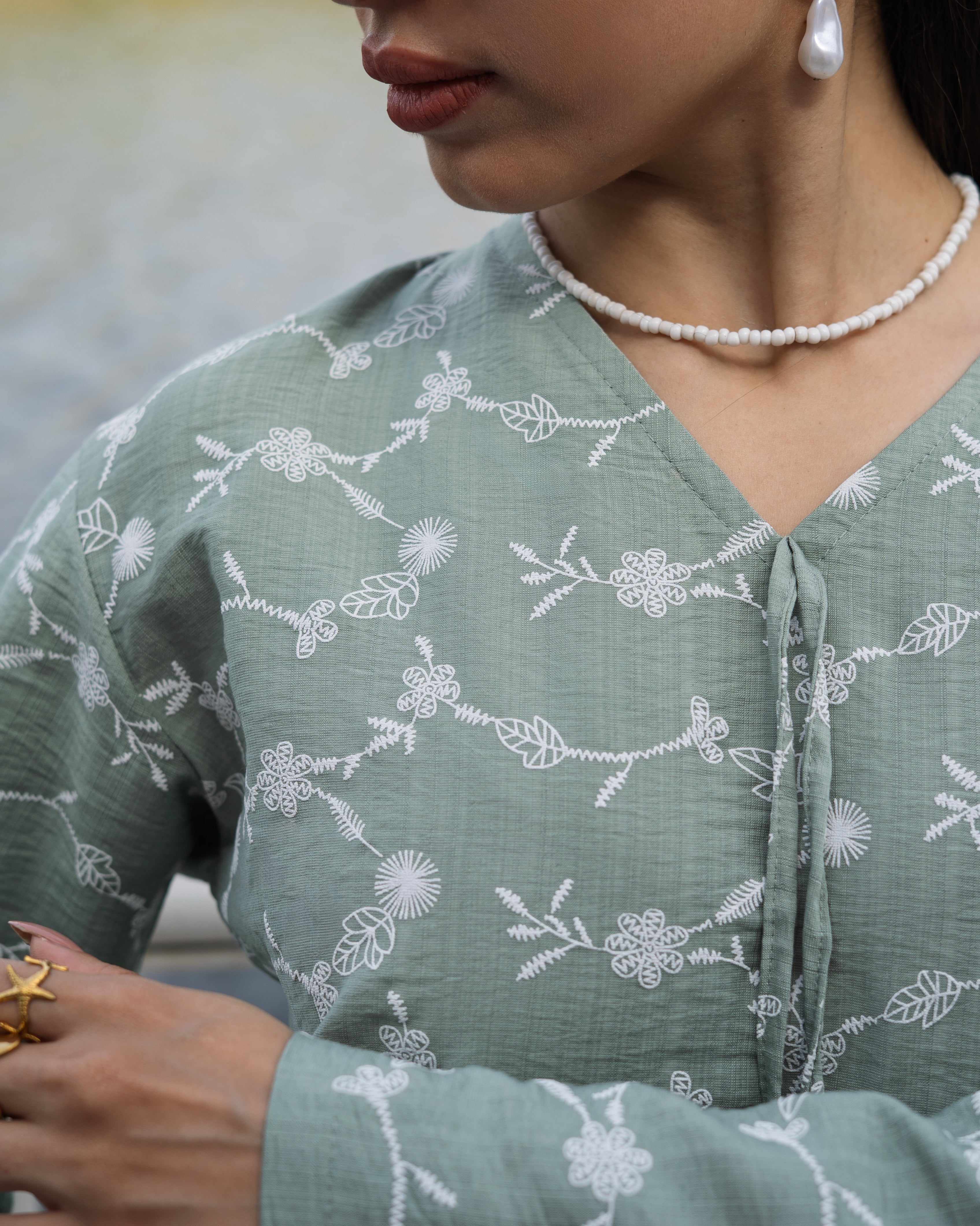 Embroidered Top