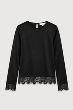 Lace Top Bundle (Black & Burgundy)