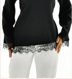 Lace Top Bundle (Black & Burgundy)